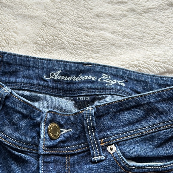American Eagle Slim Bootcut Jeans Women’s Size 4 Medium Wash Denim - Picture 4 of 10